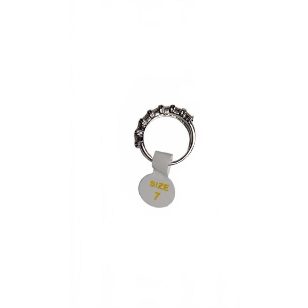 Elegant Vintage-Inspired Champagne Crystal Ring Size 7 - Picture 7 of 9